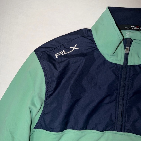 Ralph Lauren RLX Navy and Mint Jacket - Picture 2 of 7